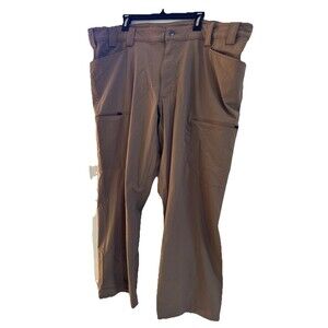 Duluth Trading Co Flexpedition Relaxed Fit Cargo Pants Men's 44x30 Camel 75291